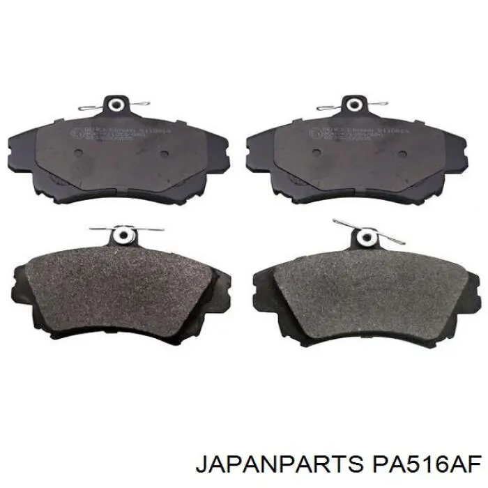 PA-516AF Japan Parts pastillas de freno delanteras