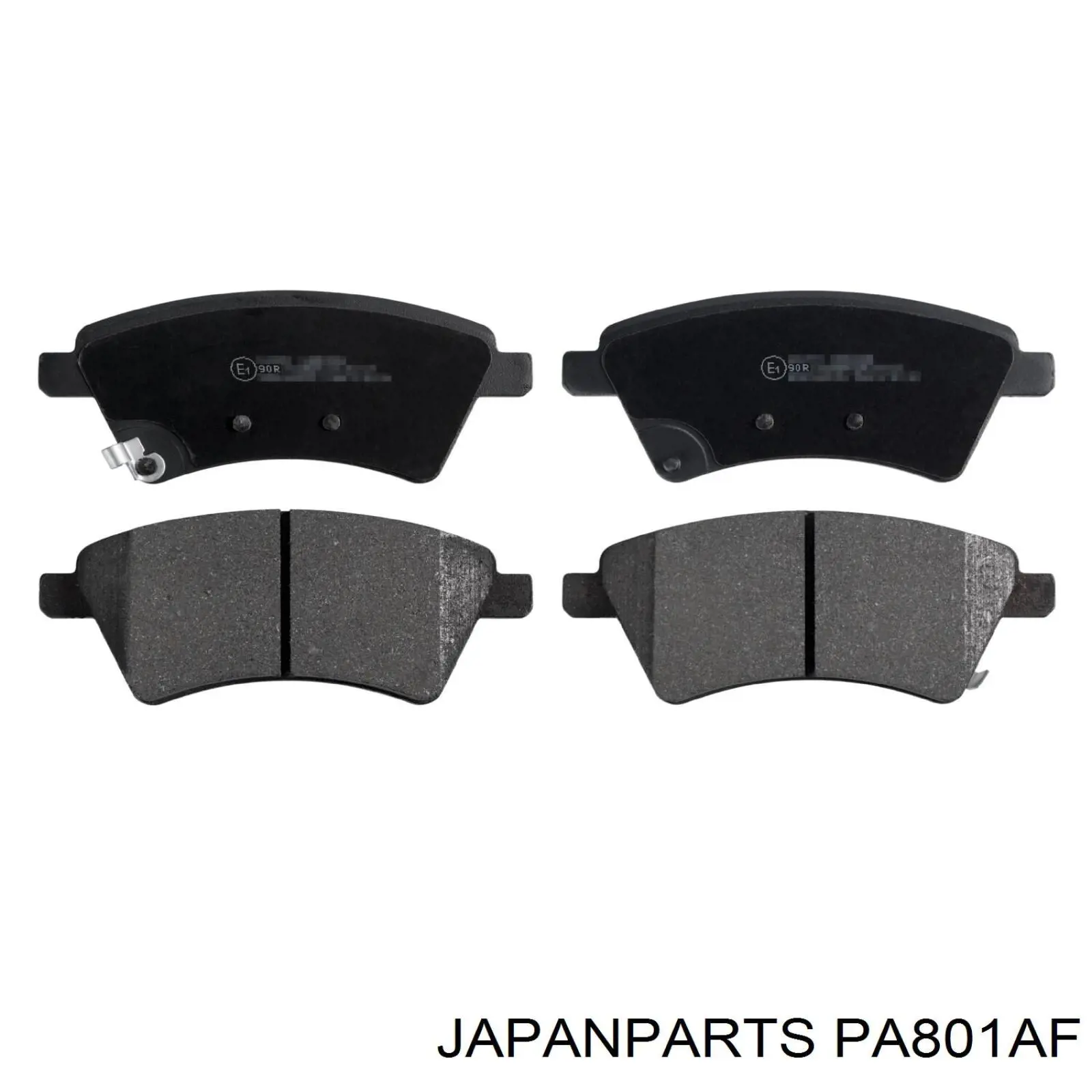 PA-801AF Japan Parts pastillas de freno delanteras