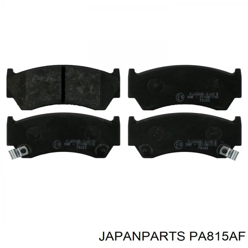 PA-815AF Japan Parts pastillas de freno delanteras