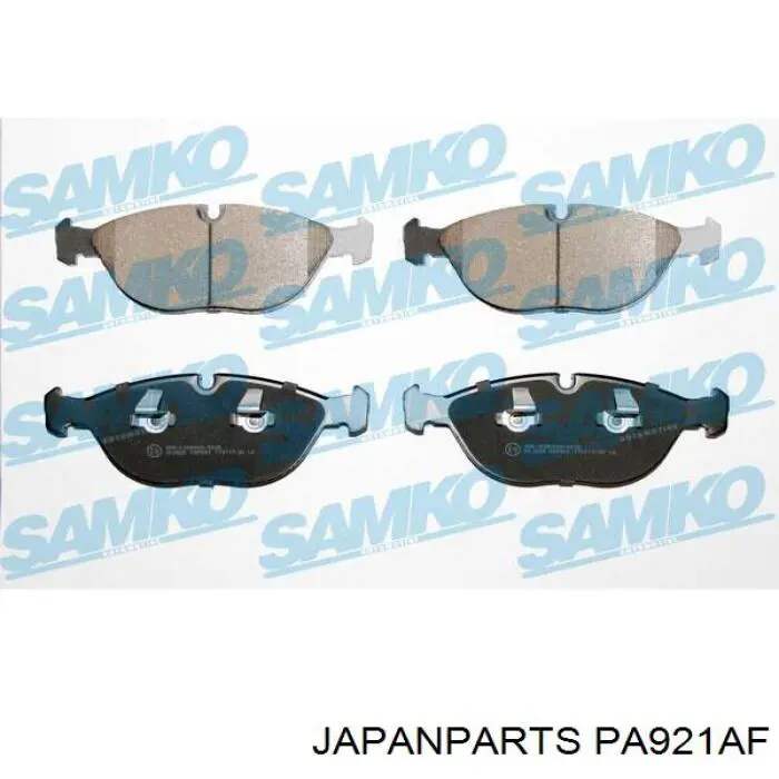 PA-921AF Japan Parts pastillas de freno delanteras