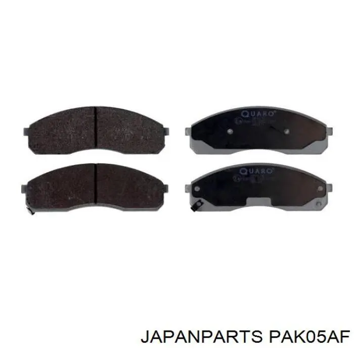 PA-K05AF Japan Parts pastillas de freno delanteras