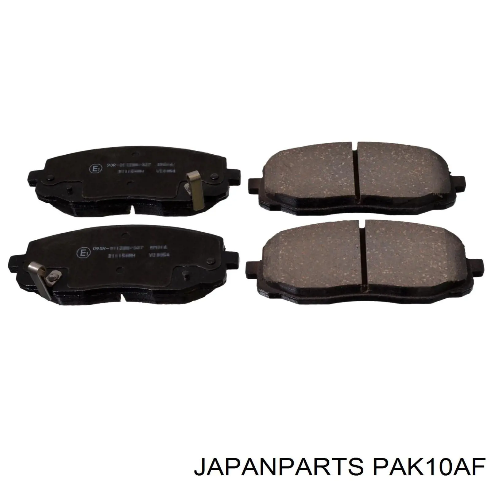 PA-K10AF Japan Parts pastillas de freno delanteras