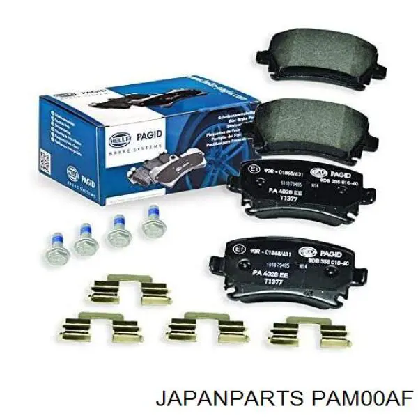 PA-M00AF Japan Parts pastillas de freno delanteras