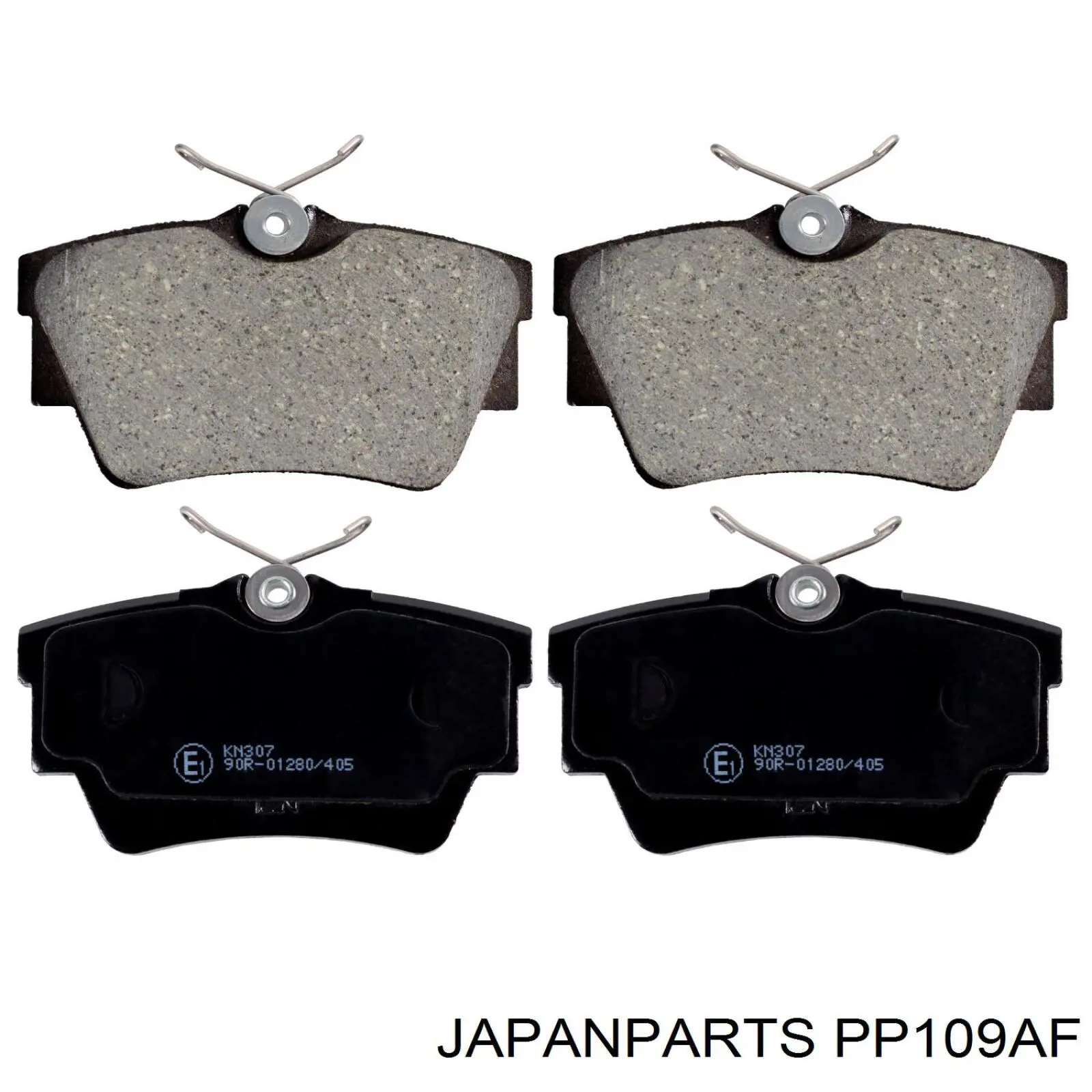 PP-109AF Japan Parts pastillas de freno traseras