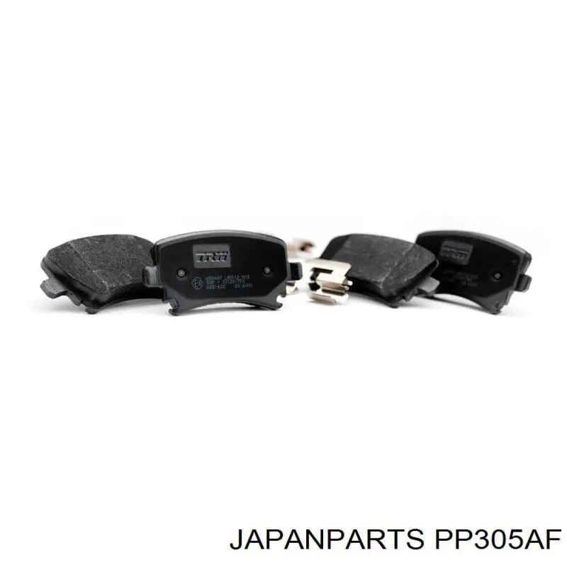 PP-305AF Japan Parts pastillas de freno traseras