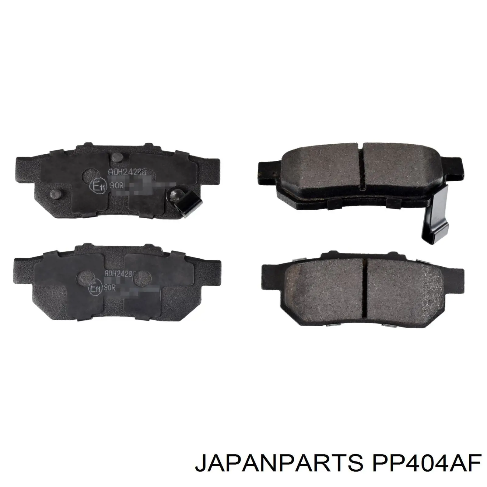 PP-404AF Japan Parts pastillas de freno traseras