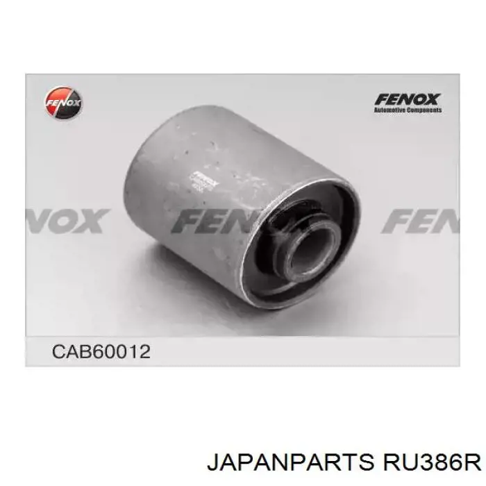 RU-386R Japan Parts silentblock de suspensión delantero inferior