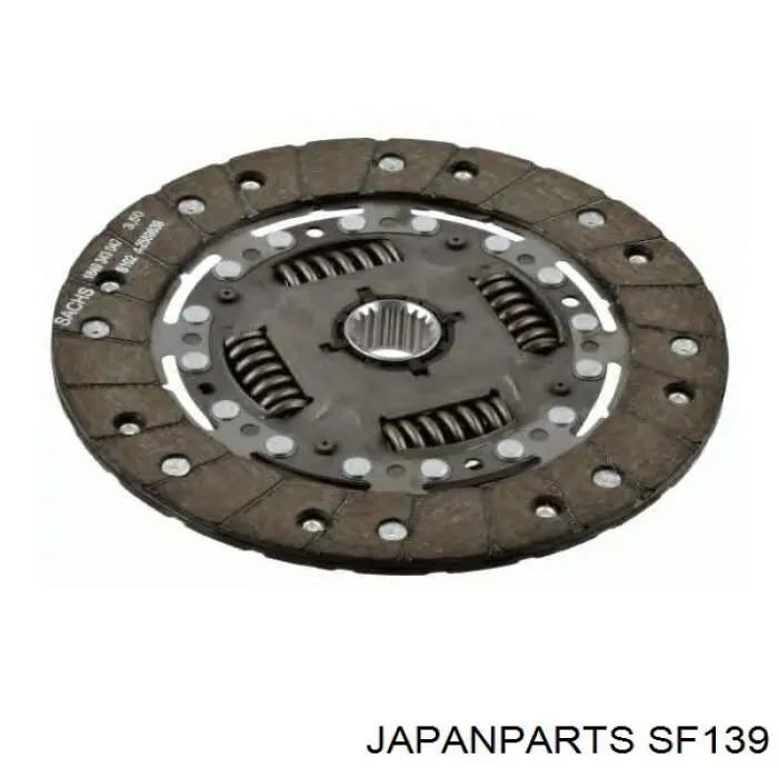 SF-139 Japan Parts kit de embrague (3 partes)