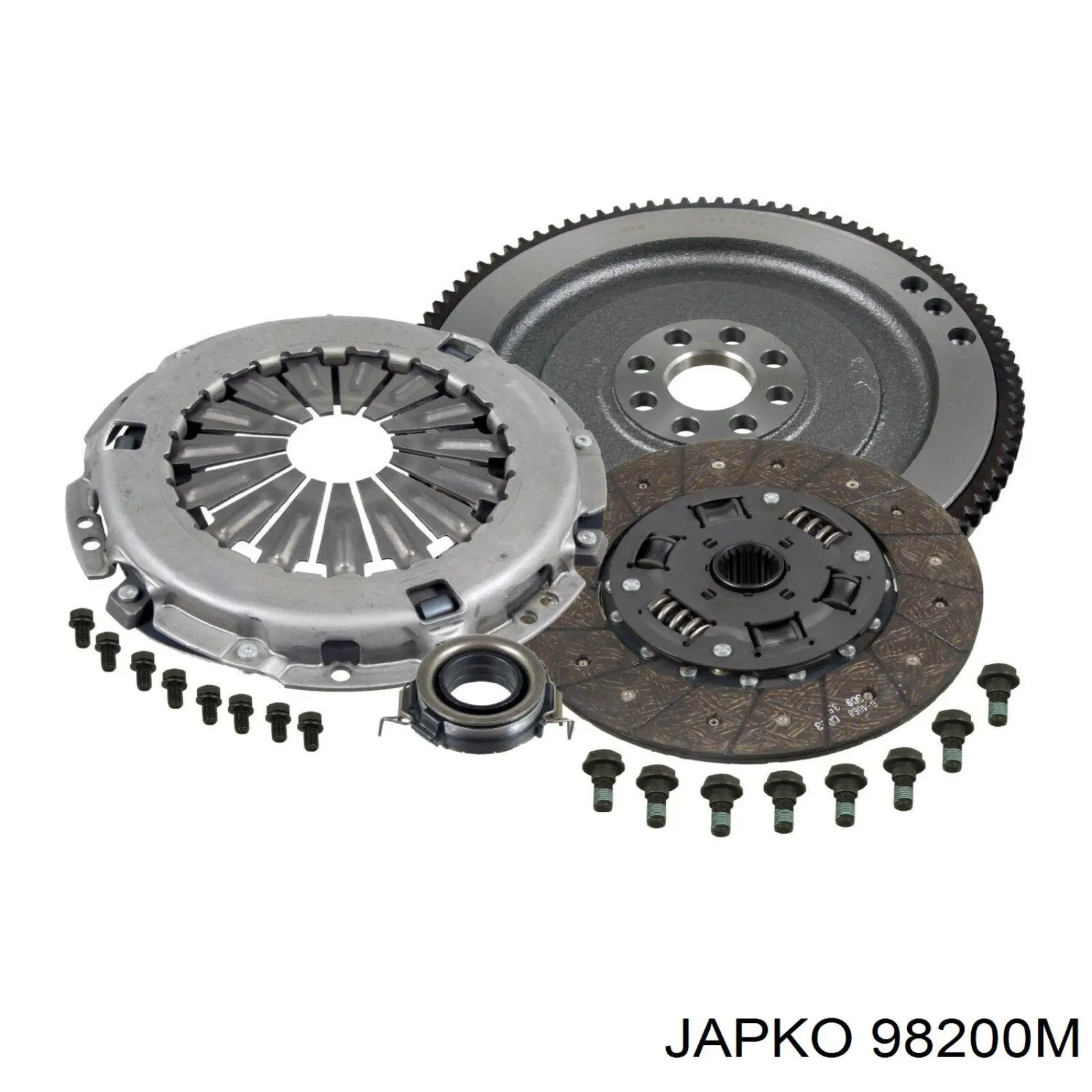 98200M Japko kit de embrague (3 partes)