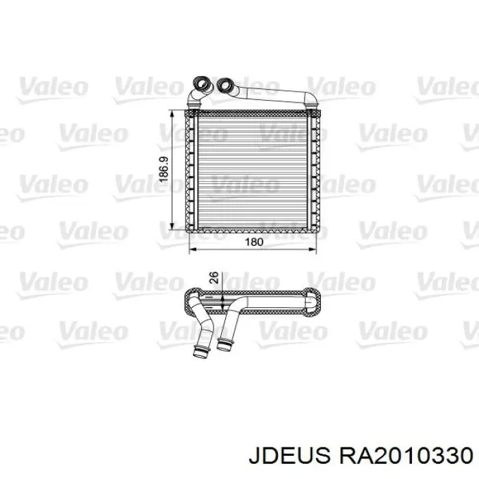 RA2010330 Jdeus radiador de calefacción