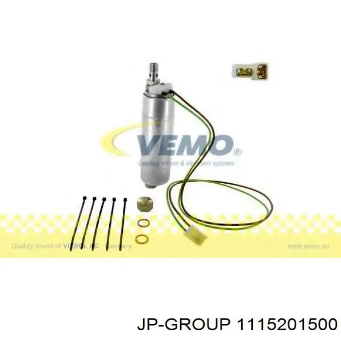 1115201500 JP Group bomba de combustible eléctrica sumergible