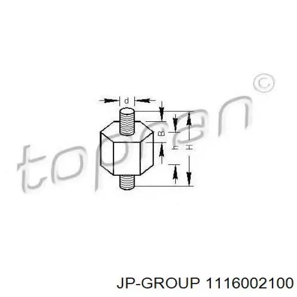  Soporte del radiador inferior para Volkswagen LT 