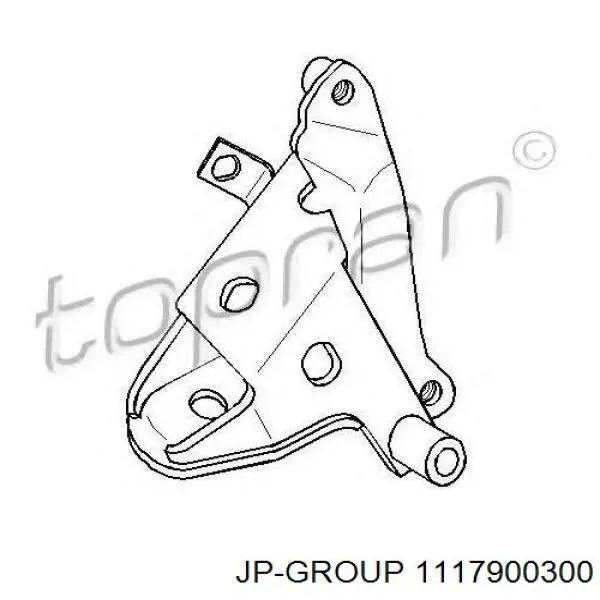  Soporte para taco de motor delantero para Volkswagen Polo 3 