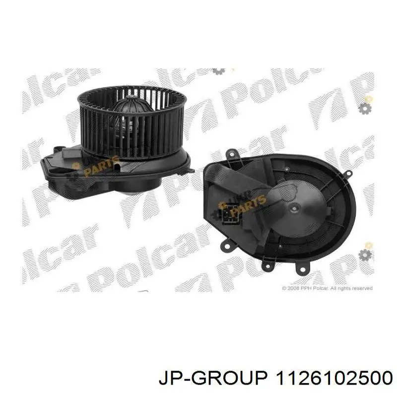 1126102500 JP Group motor eléctrico, ventilador habitáculo