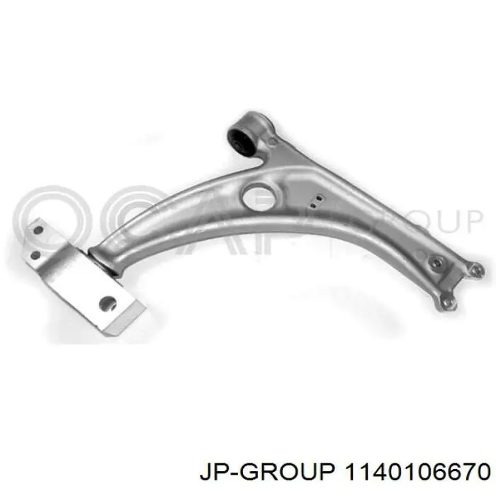 1140106670 JP Group barra oscilante, suspensión de ruedas delantera, inferior izquierda