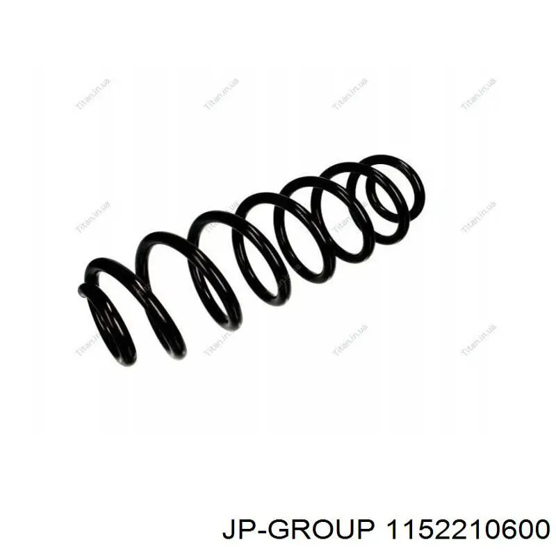 1152210600 JP Group muelle de suspensión eje trasero