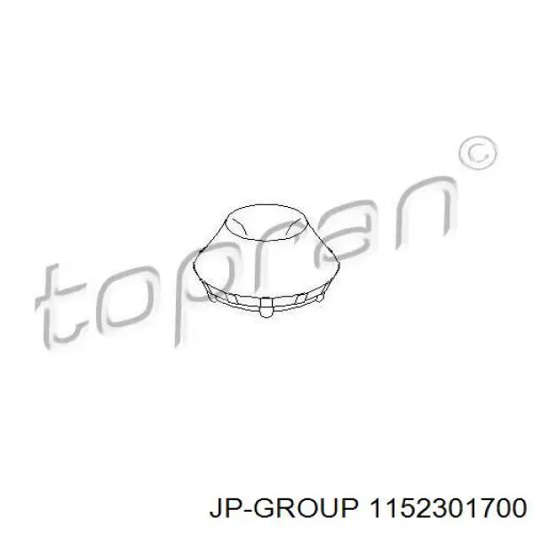 1152301700 JP Group soporte amortiguador trasero