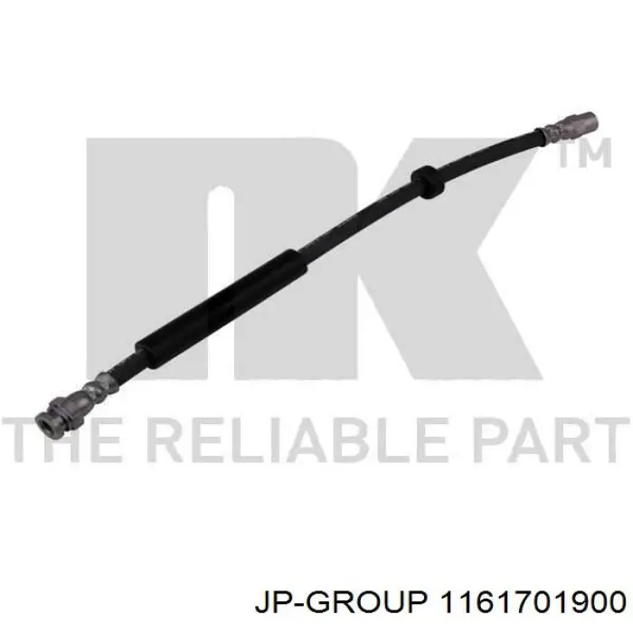 1161701900 JP Group tubo flexible de frenos trasero