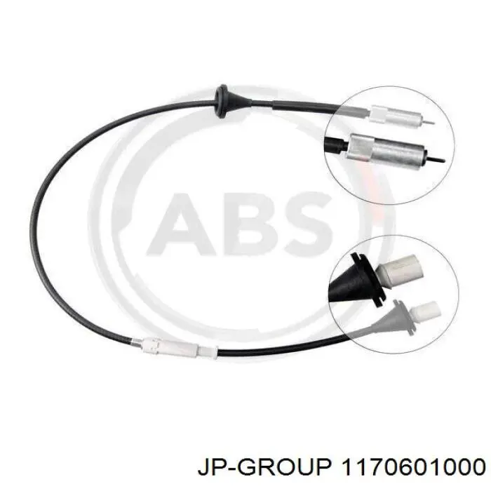 1170601000 JP Group cable para velocimetro