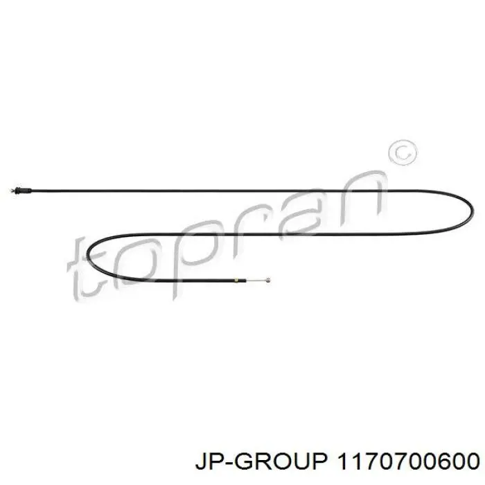  Cable de apertura de capó del motor para Volkswagen Vento 1HX0