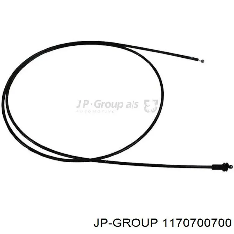 1170700700 JP Group cable de apertura de capó del motor