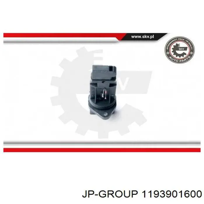 1193901600 JP Group sensor de flujo de aire/medidor de flujo (flujo de aire masibo)