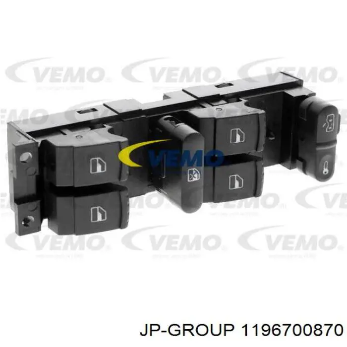 1196700870 JP Group unidad de control elevalunas delantera izquierda