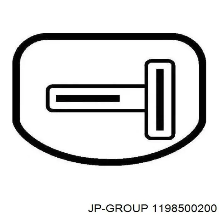 1198500200 JP Group bomba de limpiaparabrisas delantera