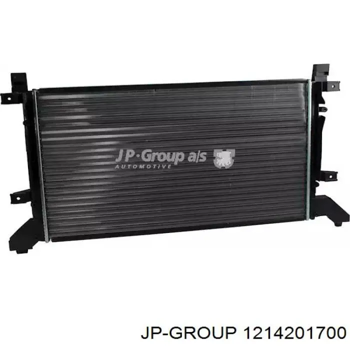 1214201700 JP Group radiador refrigeración del motor