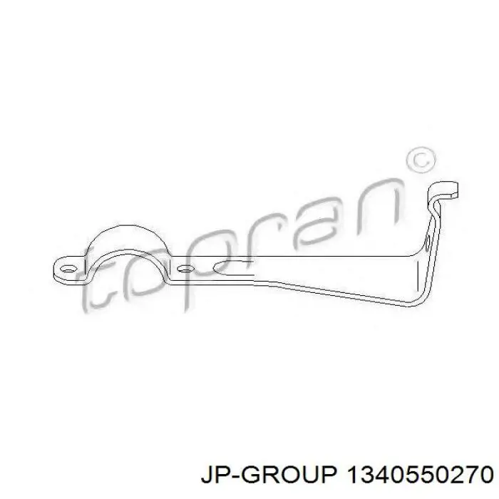 1340550270 JP Group soporte del estabilizador delantero