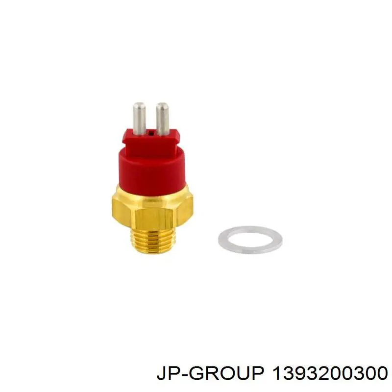 1393200300 JP Group sensor, temperatura del refrigerante (encendido el ventilador del radiador)