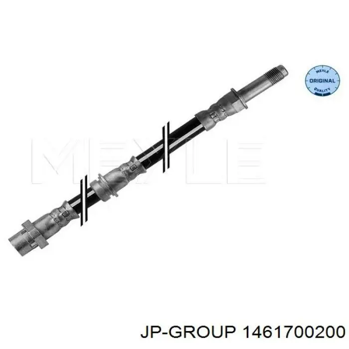 1461700200 JP Group tubo flexible de frenos trasero