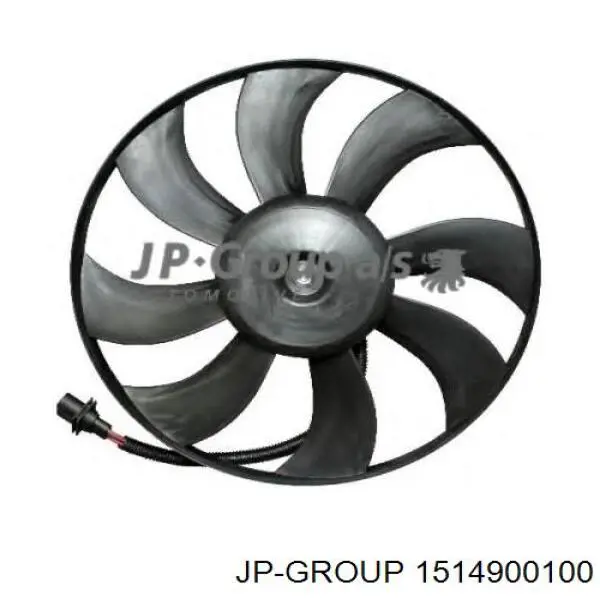 1514900100 JP Group rodete ventilador, refrigeración de motor