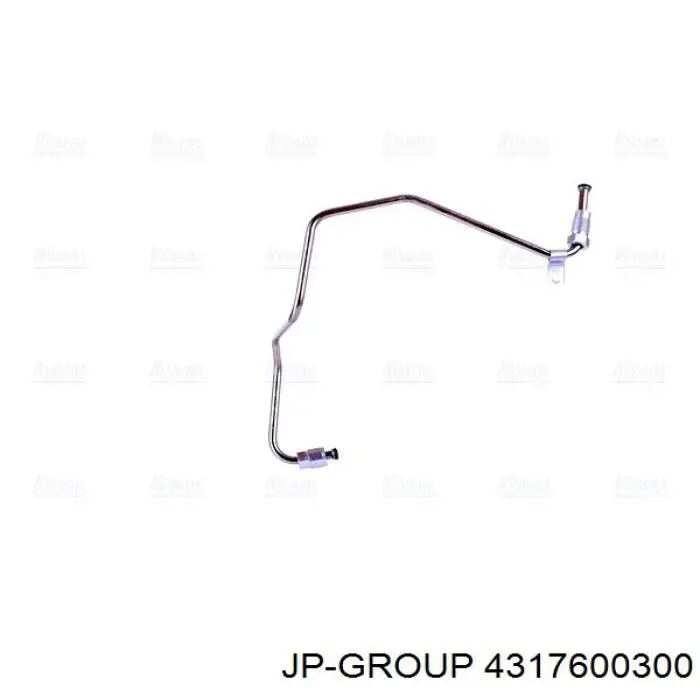 4317600300 JP Group tubo (manguera Para El Suministro De Aceite A La Turbina)