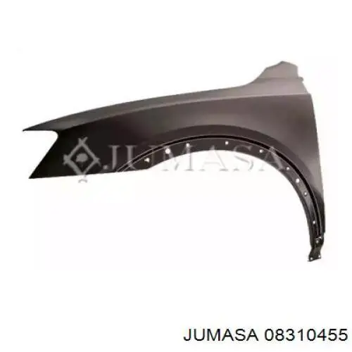  Guardabarros delantero izquierdo para Audi Q3 8UB, 8UG