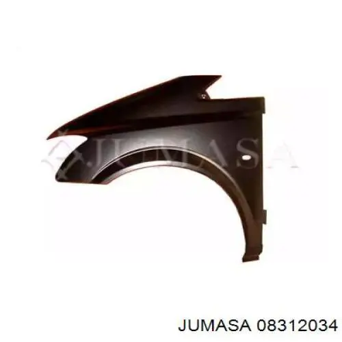 6398800206 Mercedes guardabarros delantero izquierdo