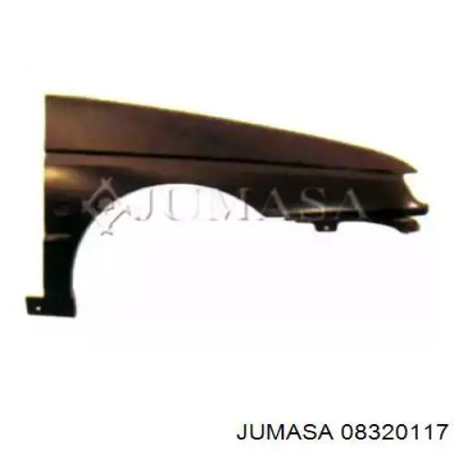  Guardabarros delantero izquierdo para Alfa Romeo 145 930