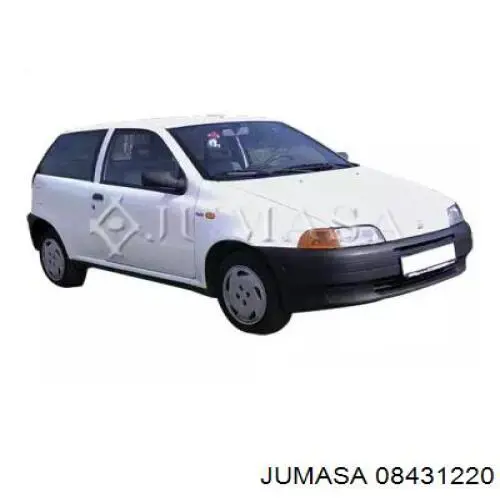  Guardabarros trasero izquierdo para Fiat Punto 1 