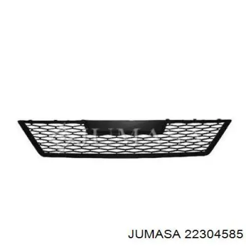  Rejilla de ventilación, parachoques trasero, central para Seat Leon 2 