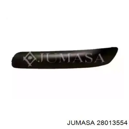  Moldura de parachoques delantero izquierdo para Peugeot 307 3A, 3C