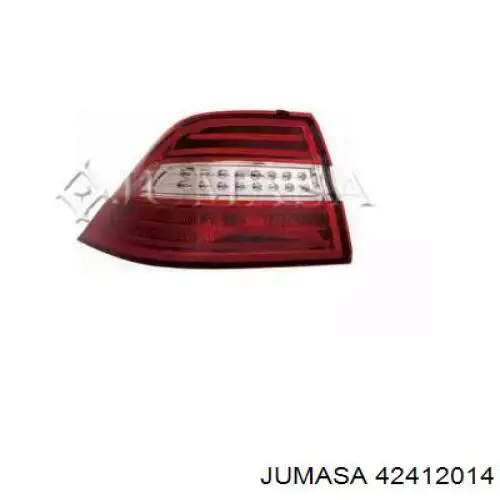  Piloto posterior izquierdo para Mercedes ML/GLE W166