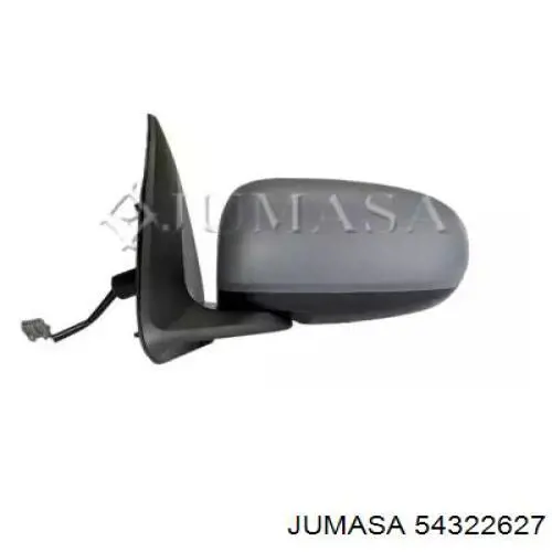 963017M200 Nissan espejo retrovisor derecho