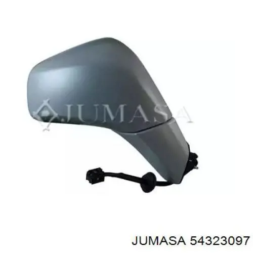  Espejo retrovisor derecho para Opel Mokka 