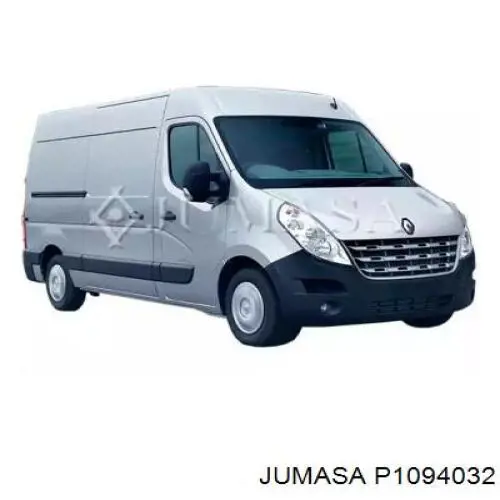  Moldura de parabrisas para Renault Master 2 