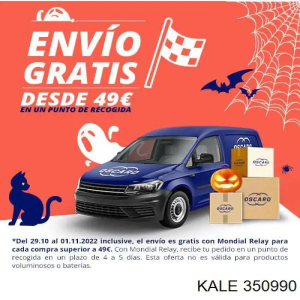 350990 Kale radiador refrigeración del motor