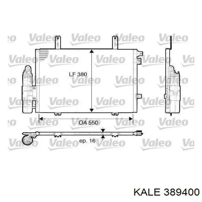 389400 Kale condensador aire acondicionado