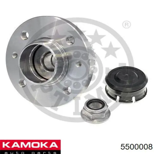 5500008 Kamoka cubo de rueda trasero