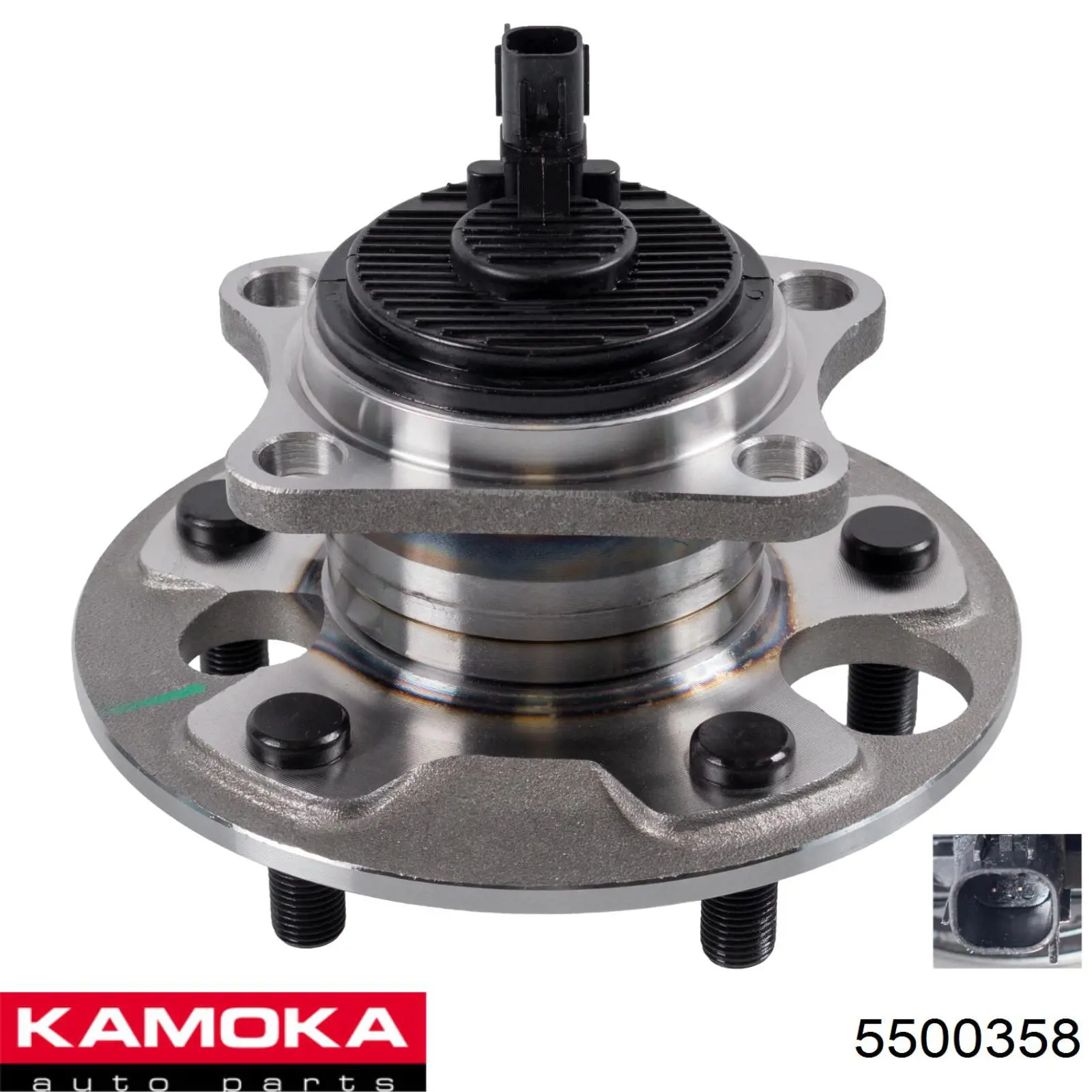 5500358 Kamoka cubo de rueda trasero