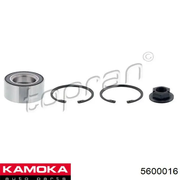 5600016 Kamoka cojinete de rueda delantero