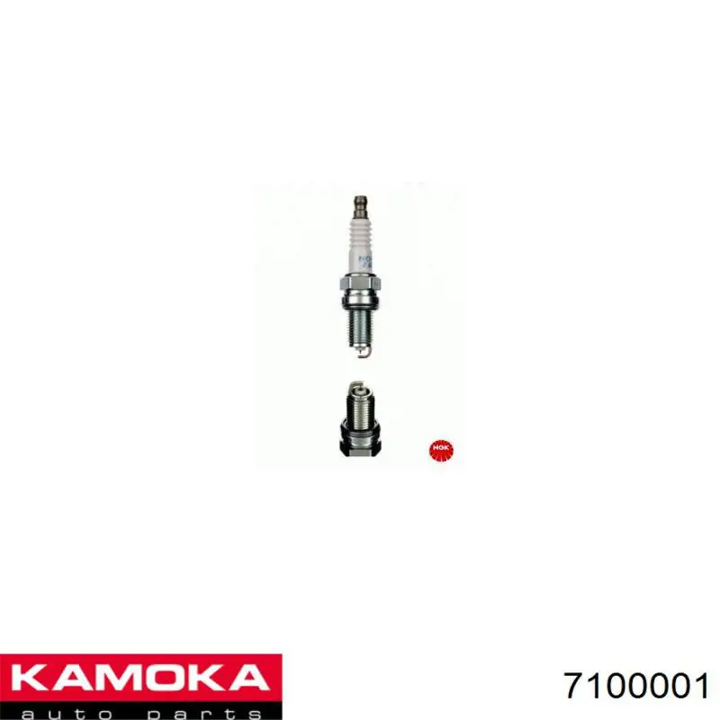 7100001 Kamoka bujía de encendido